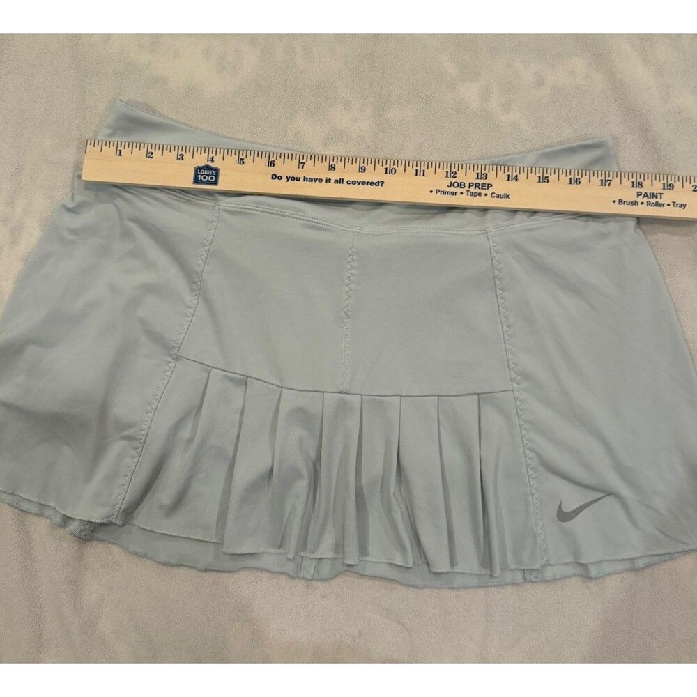 Nike Dri-FIT Tennis Golf Skort Skirt Shorts Mint Green Pleated Womens X-Large - Picture 6 of 8
